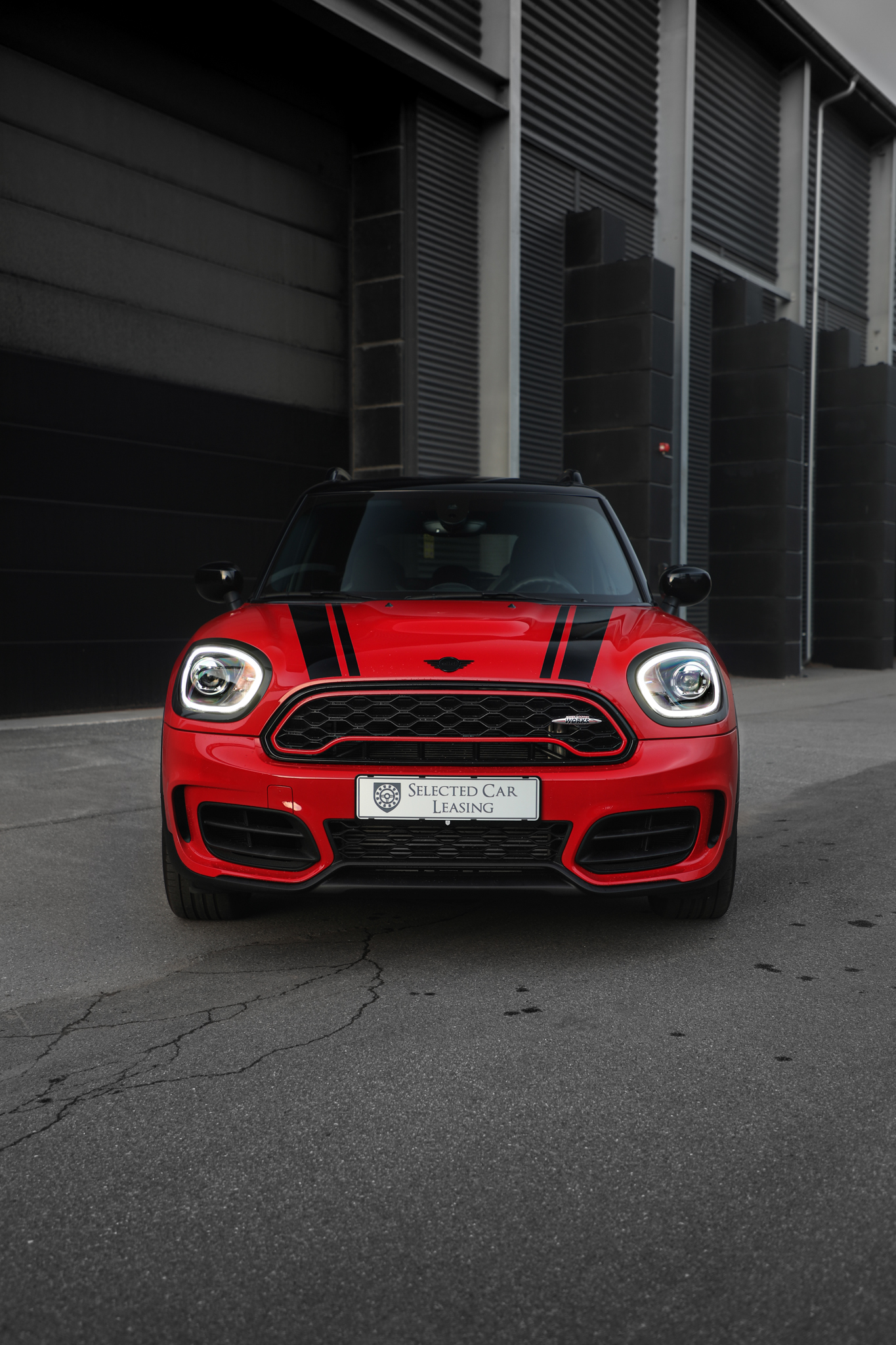 Rød Mini Cooper Selected Car Leasing